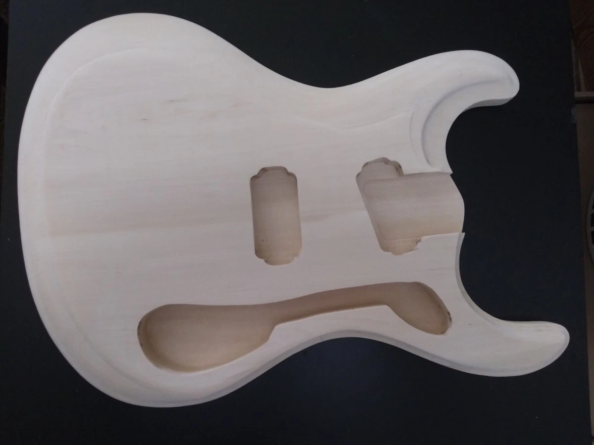 Basswood ventures Mosrite style USA made Guitar Body headstock decal