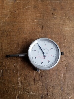 Feinmess SUHL Plunger Type Dial Test Indicator .001'' - Made in Germany