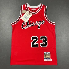 100% Authentic Michael Jordan Mitchell Ness 84 85 Bulls Jersey L 14/16 Youth Boy