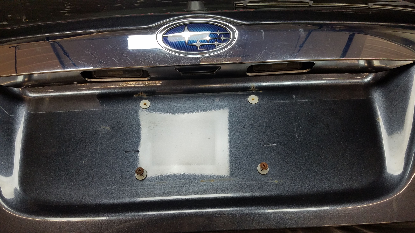 2010 SUBARU IMPREZA Rear Trunk Decklid Hatch Tailgate w/ Rounded Corner Spoiler