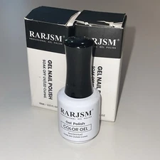 RarJSM Gel Nail Polish Nude Soak Off UV/LED Cured .5 Fl Oz 2 Pack  Exp 06/26