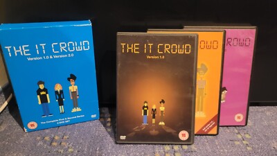 *The It Crowd - Version 1.0 - 3.0  DVDs - English  - Gebraucht*