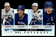 2021-22 Upper Deck NHL Passages Bo Horvat Vancouver Canucks #PA-10