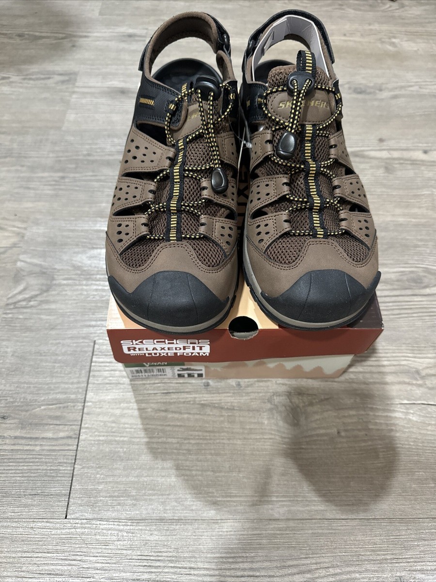 Skechers Mens Sandals Size 11 VEGAN Tresmen Menard Relaxed  display picture 1