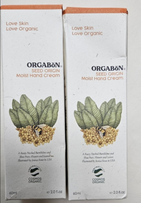 ORGABoN Seed Origin Moist Hand Cream 60ml + 60ml / COSMOS ORGANIC