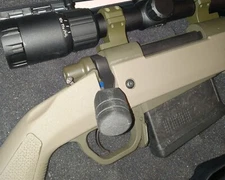 Made USA  2 Piece Bolt Together Carbon Rem 700  Bolt Handle Knob