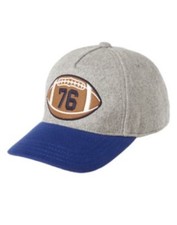 GYMBOREE STRAIGHT A ATHLETES FOOTBALL 76 BASEBALL CAP HAT 7 8 10 12 NWT-OT