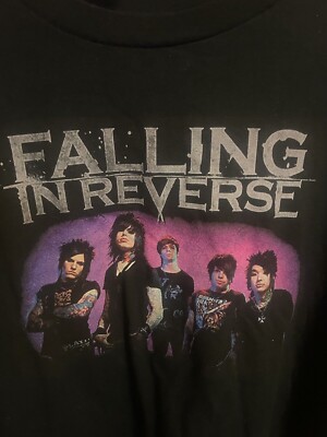 Falling in Reverse Black Graphic Gift Fans One Sides S-234XL Shirt NG2097