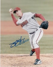BRAD ZIEGLER  ARIZONA DIAMONDBACKS   ACTION SIGNED 8x10