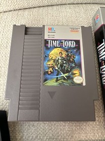 Videojuego Time Lord CIB Nintendo NES con estuche original y manual 
