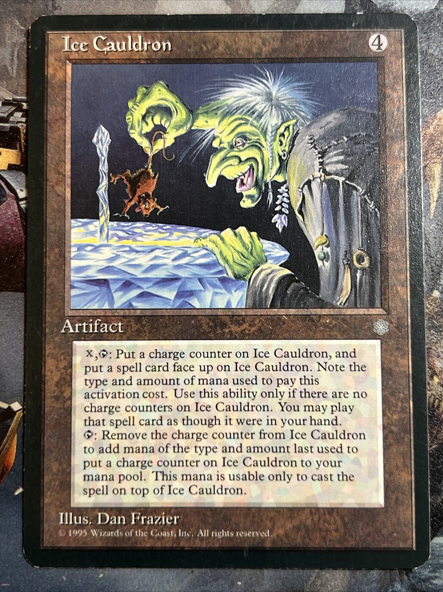 1x Ice Cauldron (321) Ice Age LP MTG Magic the Gathering x1