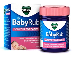 vicks vapor rub for babies