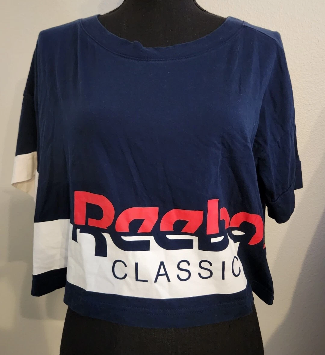 Reebok classic cheap crop top