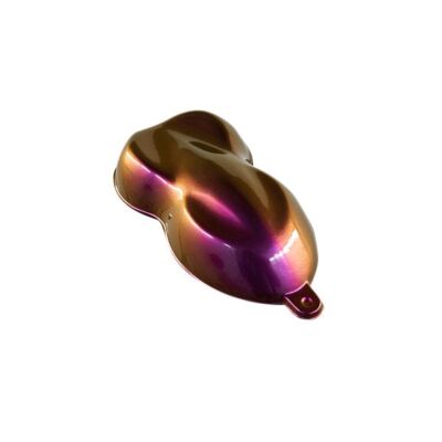 Chameleon Flip Farbe Pigment - Gold/Gelb An Violett Mit Subtile Rotweine -persia