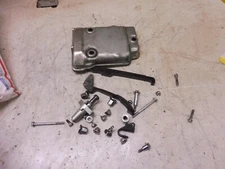 01 KAWASAKI VULCAN 750 ENGINE MISC KM139~ front valve cover w adjusters ect