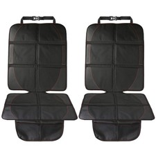 2-Pack: Car Seat Protector Cushion Mat Pad with Thick Padding