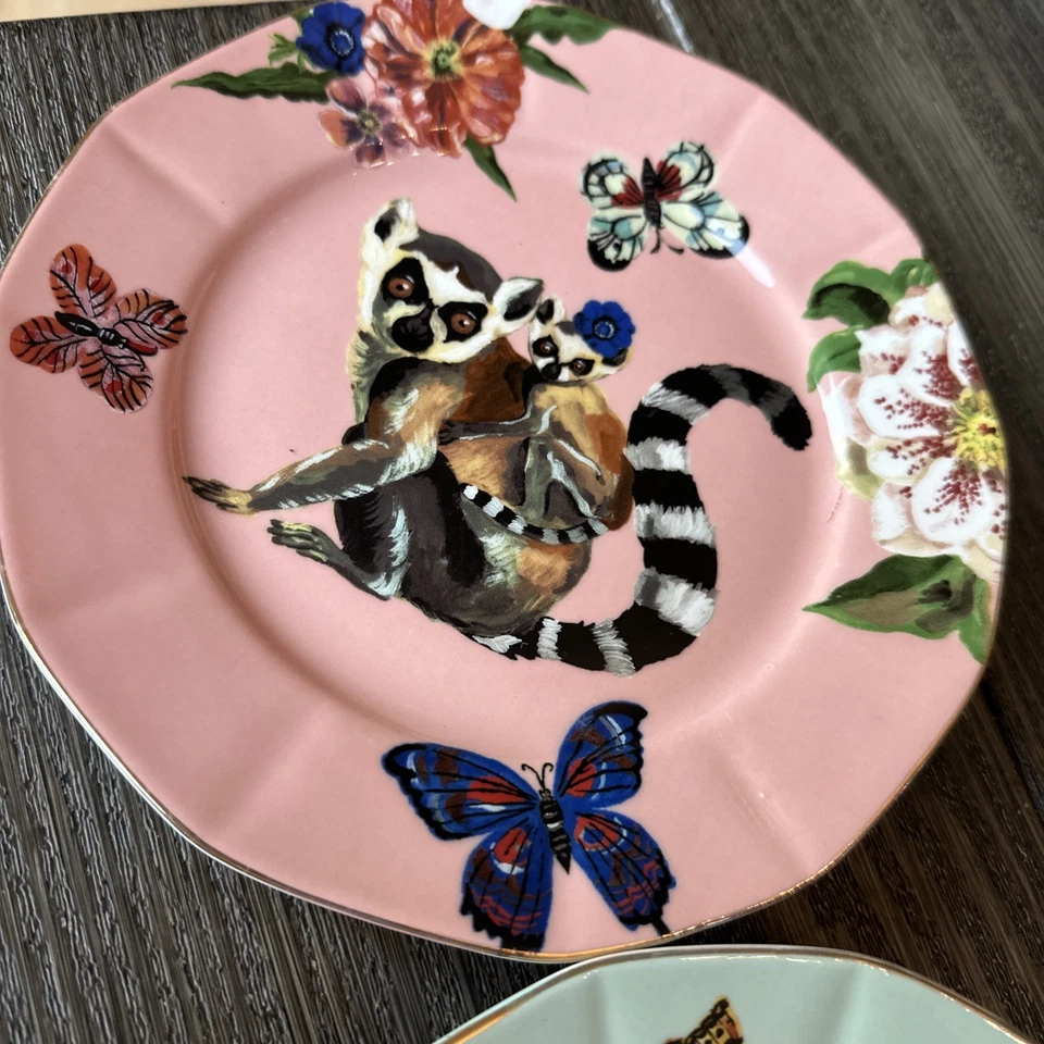 Nathalie Lete Plates Anthropologie 2 全新格子图片 — 第 2/4 张图片
