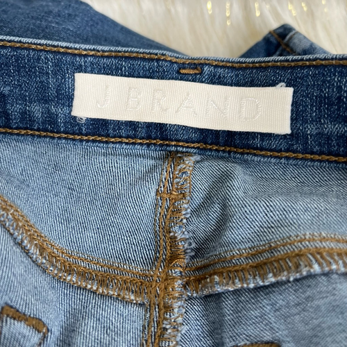 J Brand Damen Jeans Capri Stretch Mid Rise Medium Wash Taschen Denim 28 - Bild 7 von 12