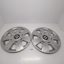 COPPIA COPPONE COPRICERCHIO RUOTA 15 POLLICI PER SEAT Altea TOLEDO 5P0601147B