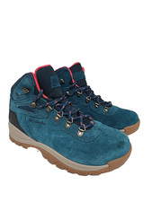 Columbia Women's BL 4552-314 Newton Ridge Plus Waterproof Hiking Boot Blue 8M