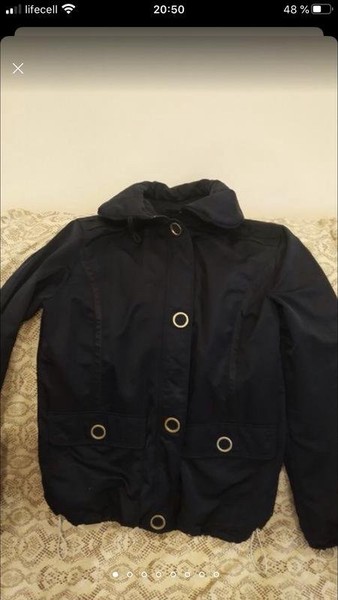 Women Escada Jacket Navy 38 / M / 46 #3VFP