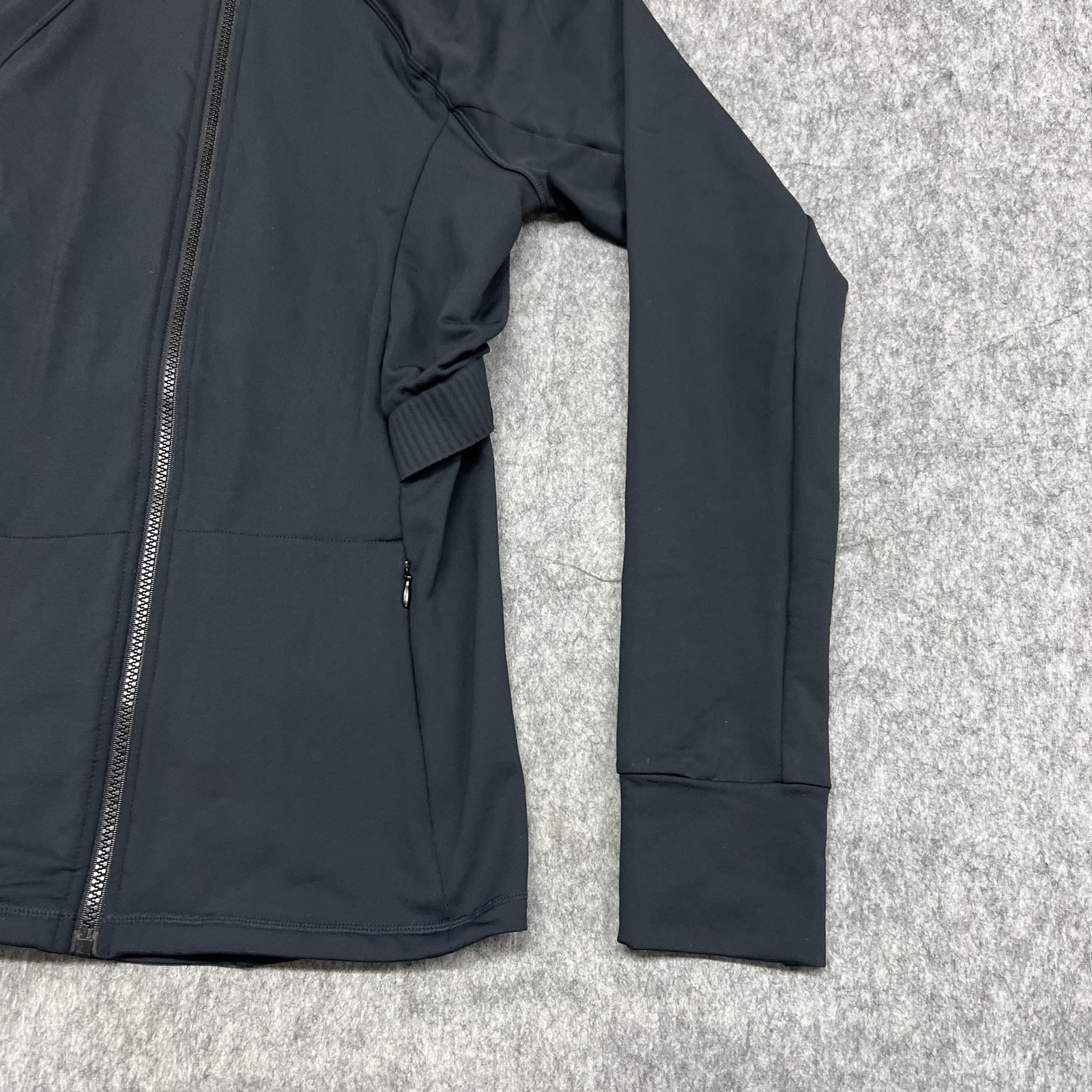 Fabletics Jacket Womens Small Black Trinity Long … - image 7