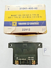 SQUARE D 31041-400-42 Magnet Coil for Size 0 used 