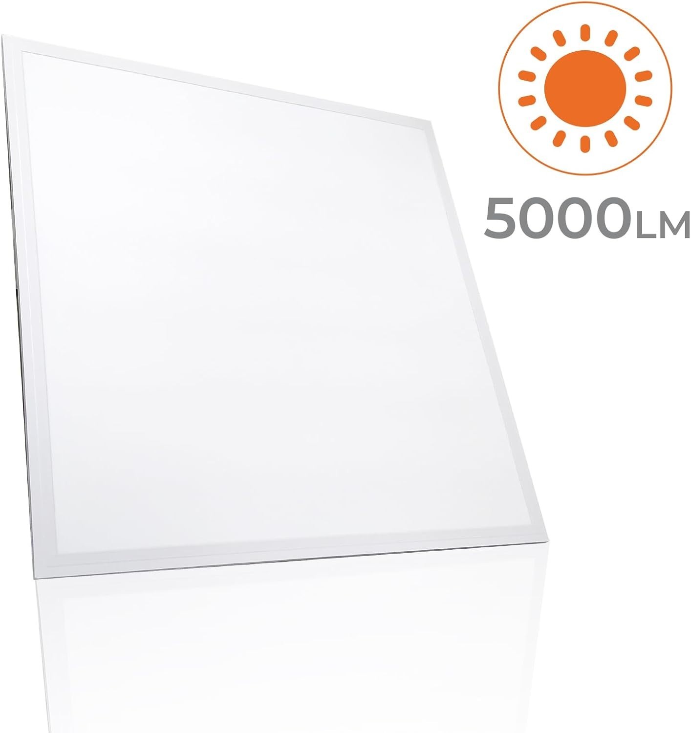 Panneau LED 60x60cm 48W CCT pour illuminer votre salon ou espace de travail