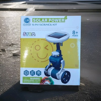 Solar Power 6 In 1 Science Kit Solar Robot Kit for Kids 8+