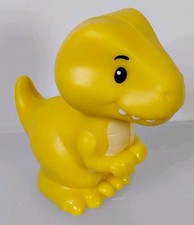 Fisher Price Little People Yellow Velociraptor Dinosaur Prehistoric Raptor