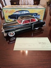 Vintage Fifties Toy Friction Car. 1950 Cadillac Sedan Black