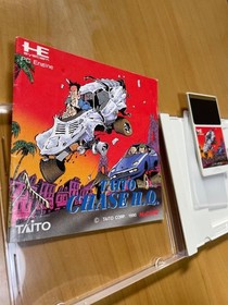 PC Engine Taito Chase H.Q. No back cover Japan Region