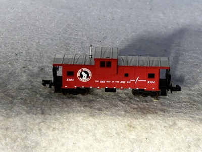 #ad Beautiful Atlas Great Northern RR Extended Vision CABOOSE N Gauge $17.50