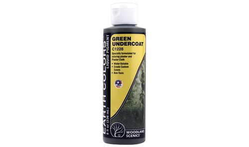 Woodland Scenics 1228 Earth Colors™ Green Undercoat Liquid Pigment 8 fl oz/236ml | Zustand: New
