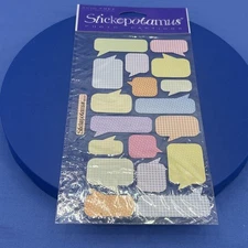 Stickopotamus Photo Captions Stickers Pastel Patterns Polka Dot Gingham