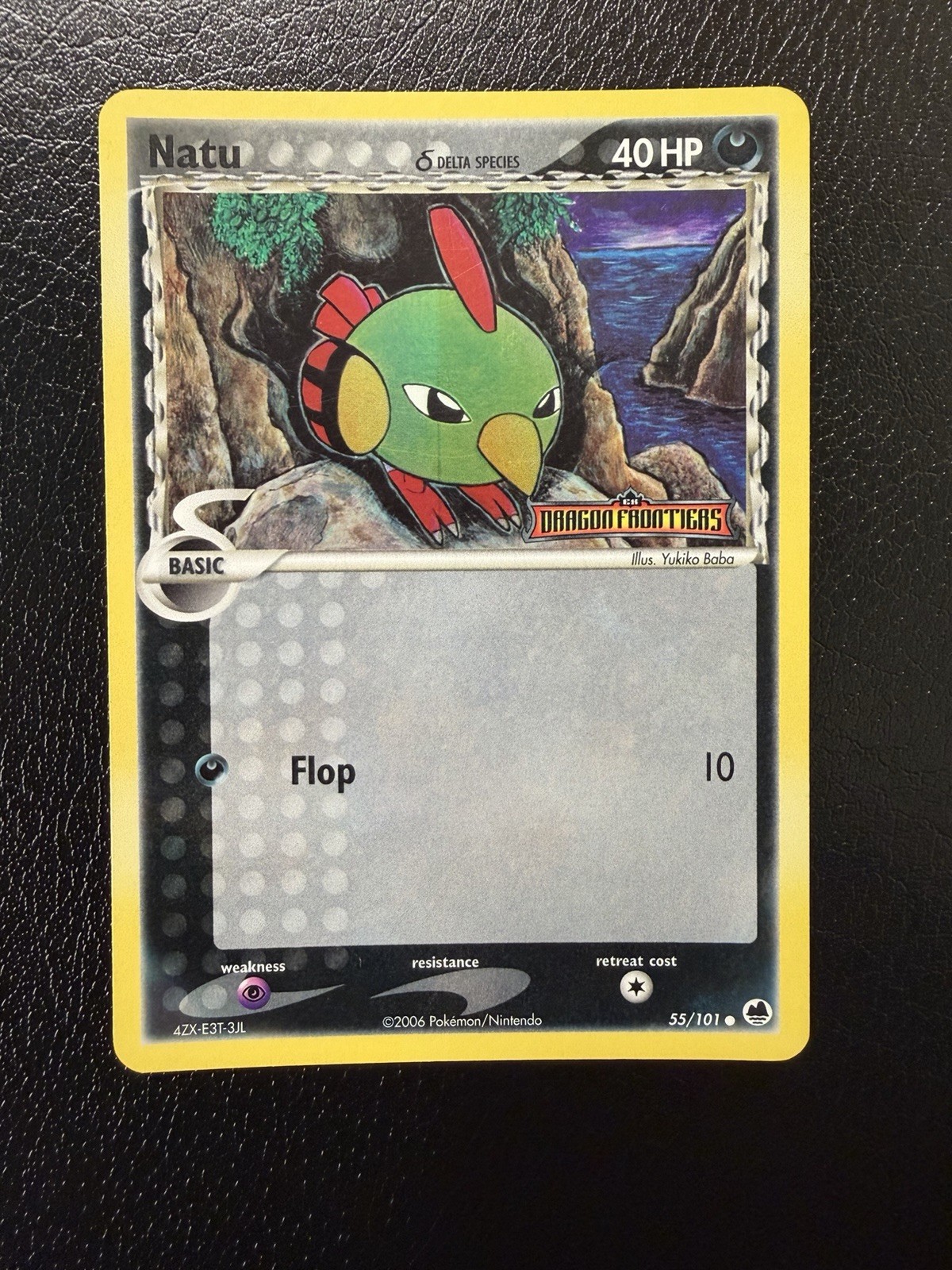 Natu Delta Species Dragon Frontiers Reverse Holo Stamped 55/101 LP