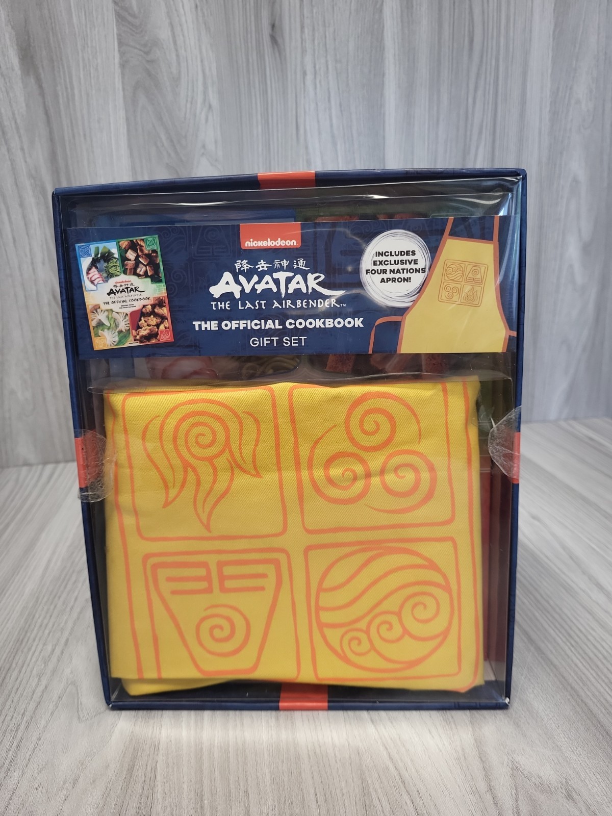 Avatar The Last Airbender The Official Cookbook Gift Set + Apron BNIB.PK*402193