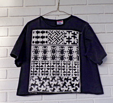 Vintage MC ESCHER Art T-Shirt Abstract 90s USA Made - CUT OFF