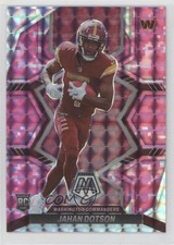 2022 Panini Mosaic Rookies Pink Camo Mosaic Prizm Jahan Dotson #314 10fj