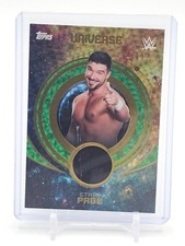 ETHAN PAGE 2025 TOPPS UNIVERSE WWE UNIVERSE RELICS RELIC PATCH GREEN /199 Q2277