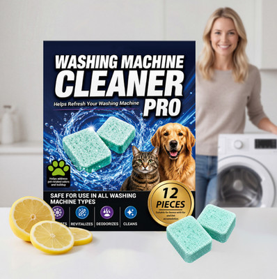 Washing Machine Cleaner Pro,Enzyme Washing Machine Cleaner,Fresh Scent&Removes