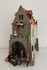 Playmobil klicky Ritter: Mittelalter K&ouml;nigl. K&auml;mmerei / Fachwerkhaus Geb&auml;ude