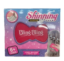 Shinning Diamond Bling Bling Jewel Machine And Refill Set Hair And Fashion