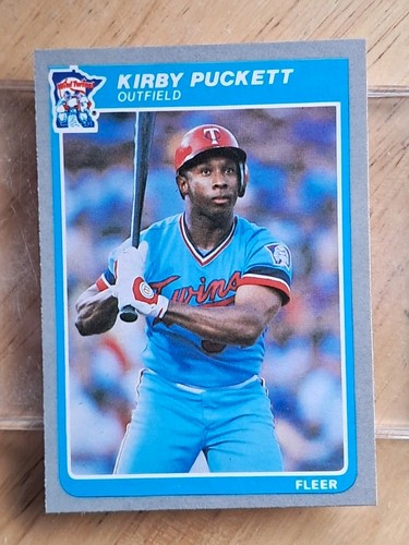 Kirby Puckett #286 1985 Fleer card