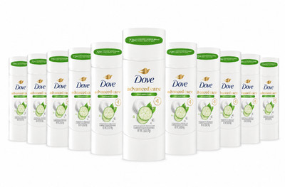 Dove Advanced Care Cool Essentials 72HR Antiperspirant Deodorant 2.6oz 12 Pack