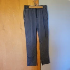 Faherty Essential Drawstring Pants Men's Sz M Gray Relax Jogger Outdoors Travel