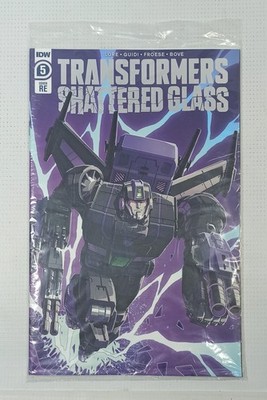 TRANSFORMERS IDW SHATTERED GLASS # 5 JETFIRE HASBRO PULSE ED. COMIC BOOK SEALED