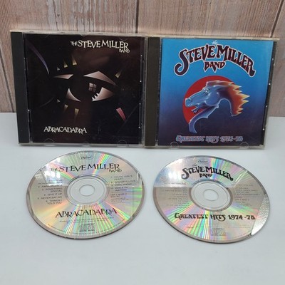Steve Miller Band Abracadabra 1982 Greatest Hit 74-78 Lot Of 2 Steve Miller CD 