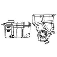 Mahle CRT 133 000S AusgleichsbehäLter, KüHlmittel