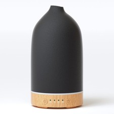 SALUBRITO Keramik Aroma Diffuser, Schwarz Dif...